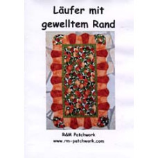 Pattern 7 Läufer mit gewelltem Rand