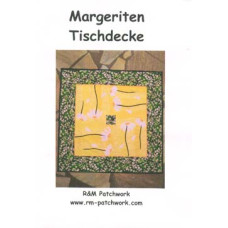 Pattern 10 Margeriten Tischdecke