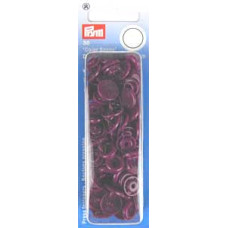 Color Snaps - Kam Snaps 12 4 mm weinrot 30 Stk