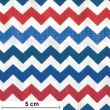 Zig Zag Stripes rot/blau/ws