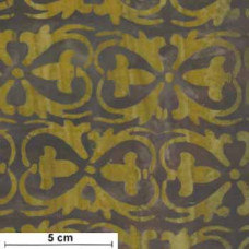 Artisan Batik Ornament Stripes ocker/braun