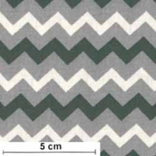 Tonal Chevron schwarz/grau