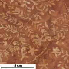 Tonga Batik Twigs rotbraun