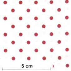 Polka Dots rot/ws