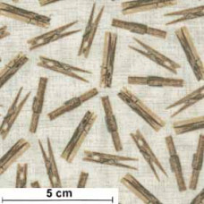 Loads of Fun Clothes Pegs braun/cream