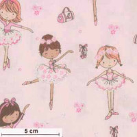 Girls Dreams Ballerinas silbermetallic/rosa