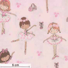 Girls Dreams Ballerinas silbermetallic/rosa