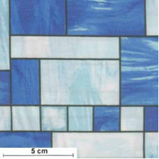 Glass Mosaic blau