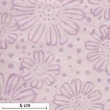 Tonga Batik Flowres lavendel
