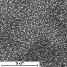 Winter Blossom Scrolls silbermet/dunkelgrau