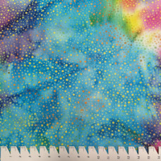Hoffman Watercolor Batik Dots bunt