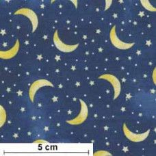 Moon and Stars gelb/dunkelblau