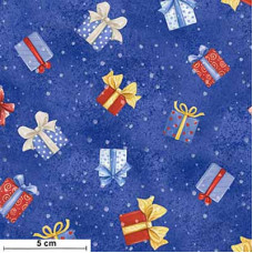 Snow what Fun Presents bunt/blau
