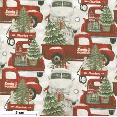 Home for Holiday Trucks rot/grün/sw/beige
