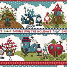 Gnome for Holidays Border