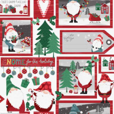 I will be Gnome Xmas Labels