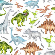 Dinosaurs bunt/ws