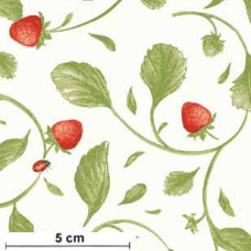 Strawberry Garden Straberry Vine rt/gn/cream