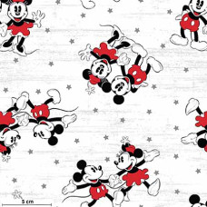 Mickey and Minnie Starlight rot/sw/grau/ws