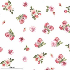 Romance Tiny Roses  rosa/grün/ws