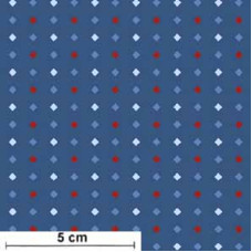 Star Struck Tiny Squares bunt/blau