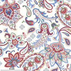 Star Struck Flowerpaisly rot/blau/cream