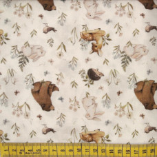 Forest Dreams Awanking Animals bn/gn/bl/ws