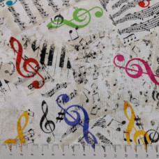 Music Sheets bunt/schwarz/ws