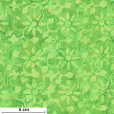 Tonga Batik Dahlias hellgrün