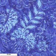 Tonga Batik Sea Coral blau