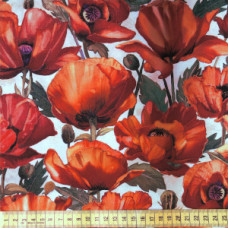 Charisma Large Flower orange/rot/grün/cream
