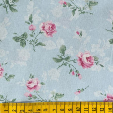 Rose-CD2254 Blue hellblau-rosa-grün