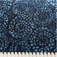 Tonga Batik Midnight dunkelblau