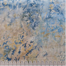 Tonga Batik Strom blau natur