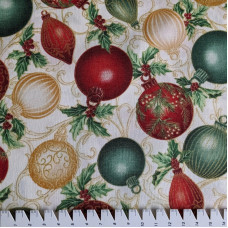 Chrismas balls creme