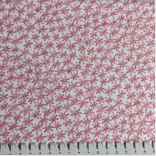 Redwork Tiny Flowers white weiß