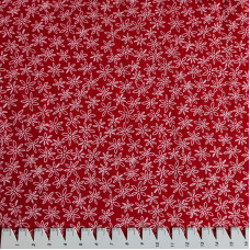 Redwork Tiny Flowers red rot