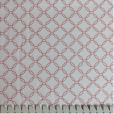 Redwork Circles white weiß