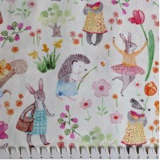 Bunny and Friends Cream creme