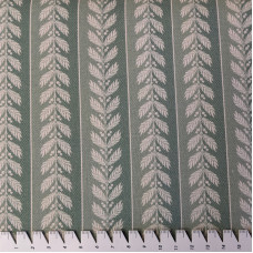 Botanical Journal Border Leafs Sage grün
