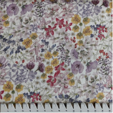 Botanical Journal Packed Flowers creme