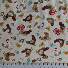Fun Farm Chickens Creme