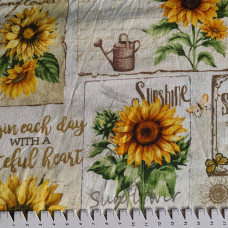 Fleur collage beige