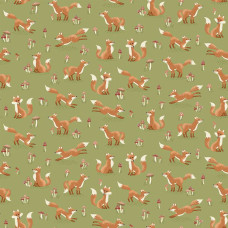 Hello autumn fox green